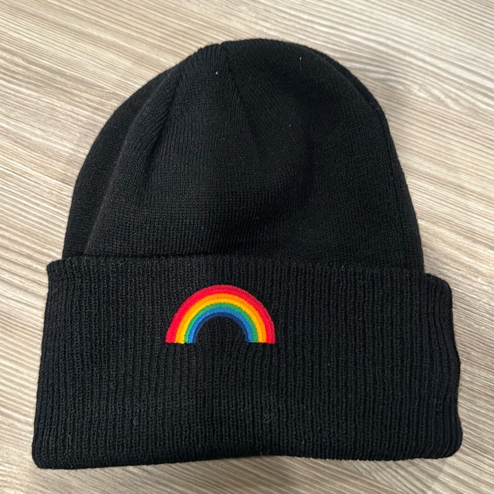 Aviator Nation Rainbow beanie